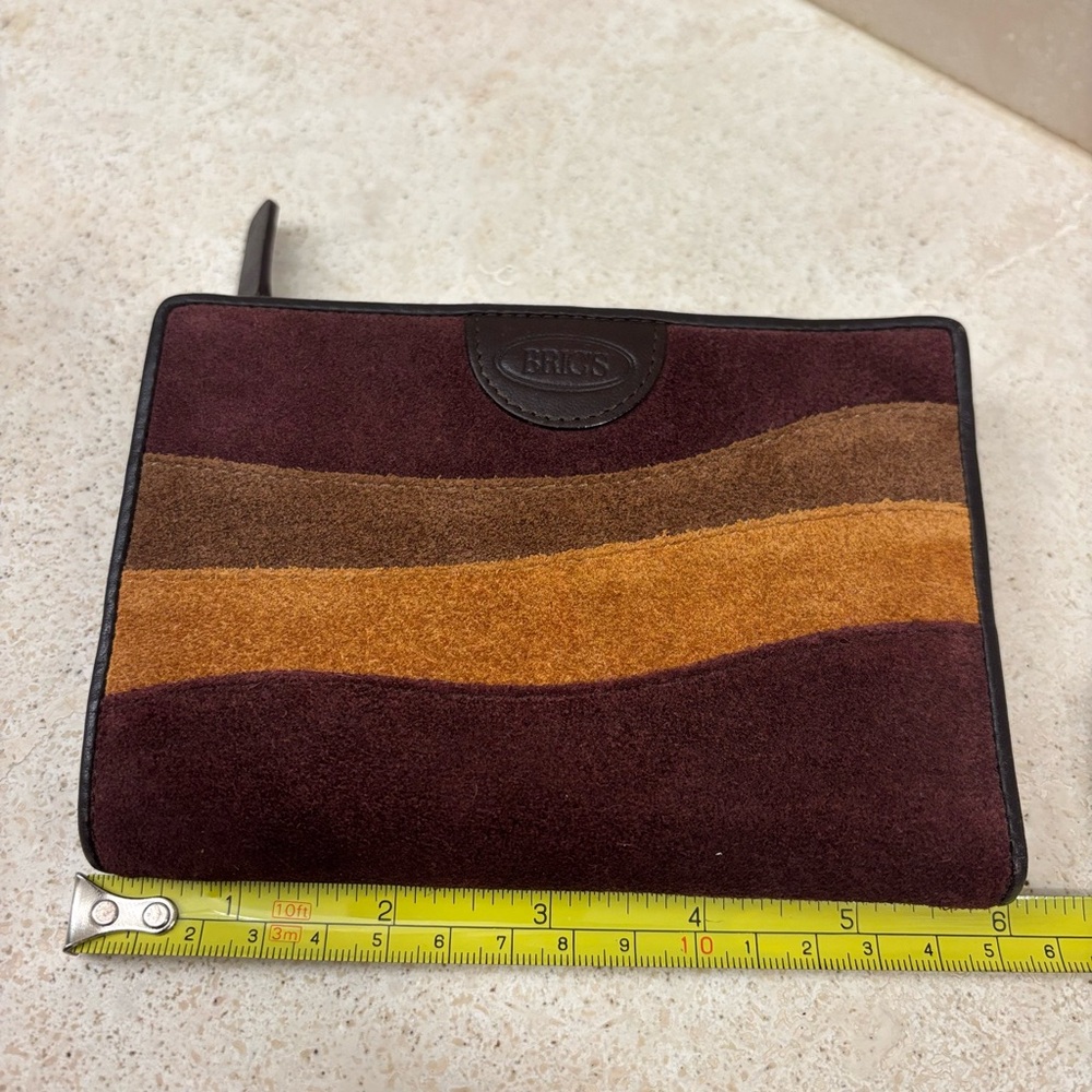 Brics Suede Wallet 6“ x 4“ - Picture 14 of 16
